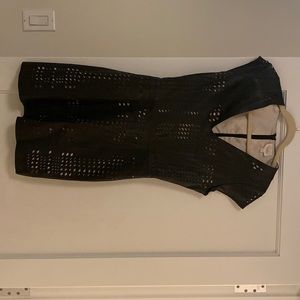 Designer Parker Black Leather mini. Worn twice. Perfect condition!